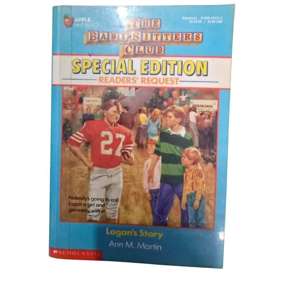 Vintage The Baby-sitters Club Special Edition Logan's Story Reader's Request Boo